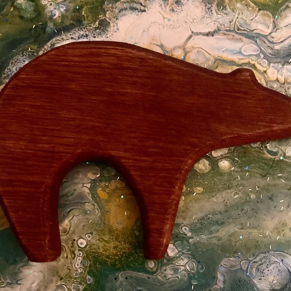 Handmade Native American fetish. Bear. - Picture 3 of 5